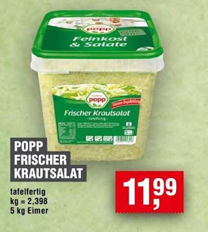 POPP FRISCHER KRAUTSALAT