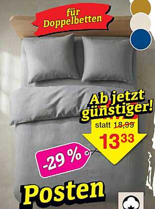 Posten für Doppelbetten