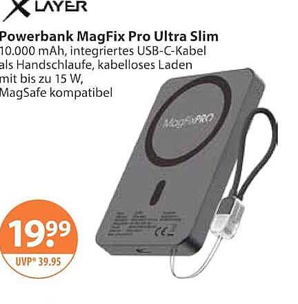 Powerbank MagFix Pro Ultra Slim