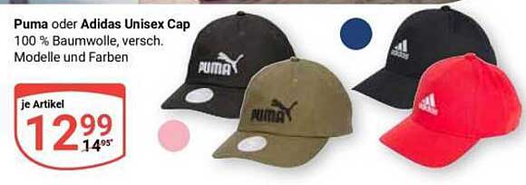 Puma oder Adidas Unisex Cap
