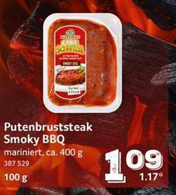 Putenbruststeak Smoky BBQ