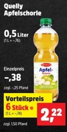 Quelly Apfelschorle