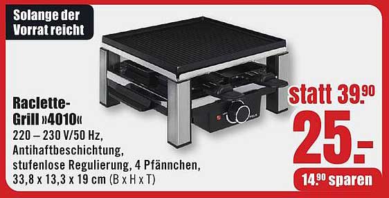 Raclette-Grill »4010«