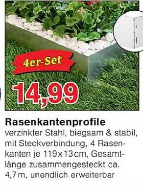 Rasenkantenprofile