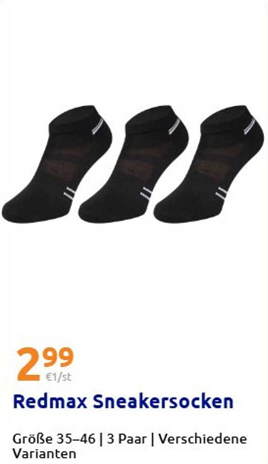 Redmax Sneakersocken