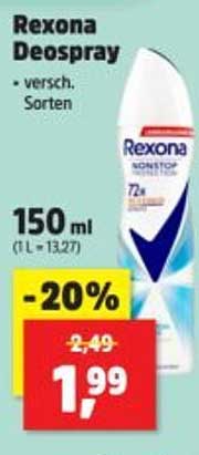Rexona Deospray
