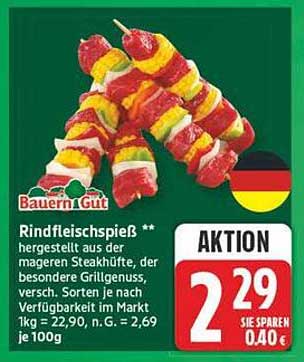 Rindfleischspieß **