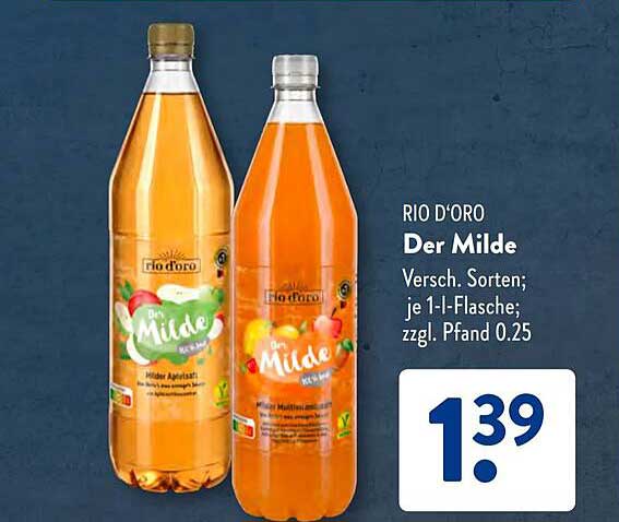 RIO D’ORO Der Milde