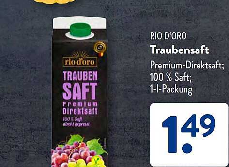 RIO D’ORO Traubensaft