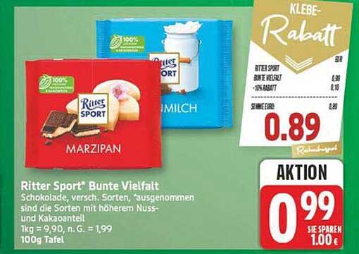 Ritter Sport® Bunte Vielfalt