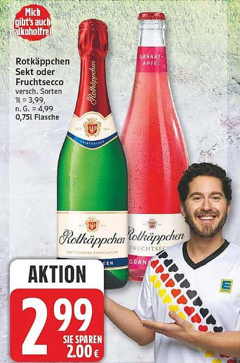 Rotkäppchen Sekt oder Fruchtsecco versch. Sorten 0,75l Flasche