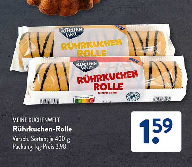 Rührkuchen-Rolle
