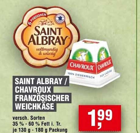SAINT ALBRAY / CHAVROUX FRANZÖSISCHER WEICHKÄSE