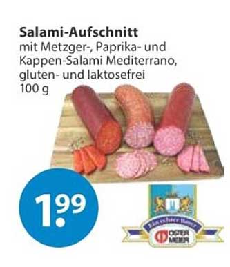 Salami-Aufschnitt