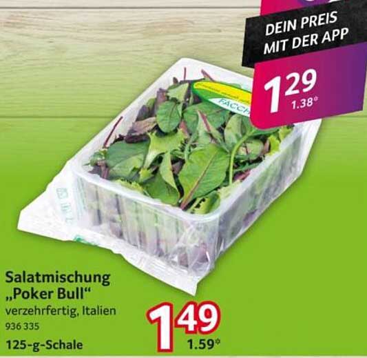 Salatmischung „Poker Bull“