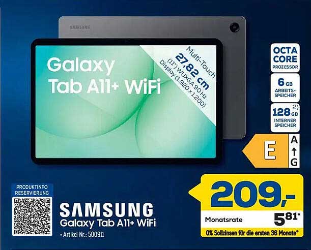 SAMSUNG Galaxy Tab A11+ WiFi