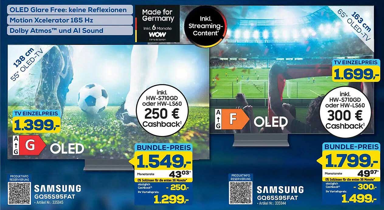 SAMSUNG GQ55S95FAT