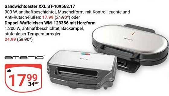 Sandwichtoaster XXL ST-109562.17