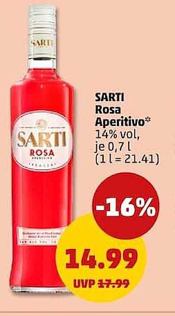 SARTI Rosa Aperitivo*