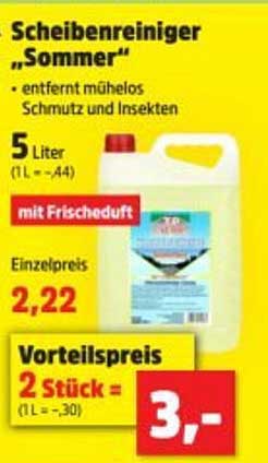Scheibenreiniger „Sommer“