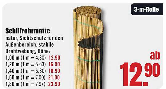 Schilfrohrmatte