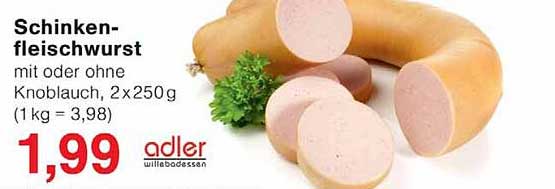 Schinken-fleischwurst