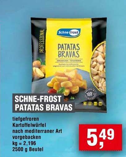 SCHNE-FROST PATATAS BRAVAS