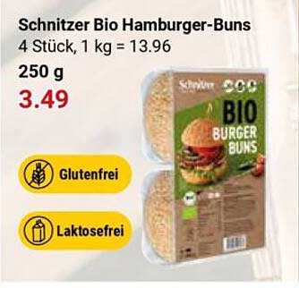 Schnitzer Bio Hamburger-Buns