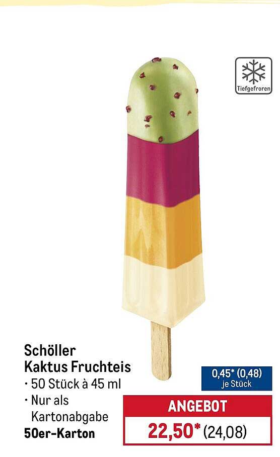 Schöller Kaktus Fruchteis