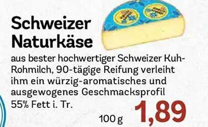 Schweizer Naturkäse