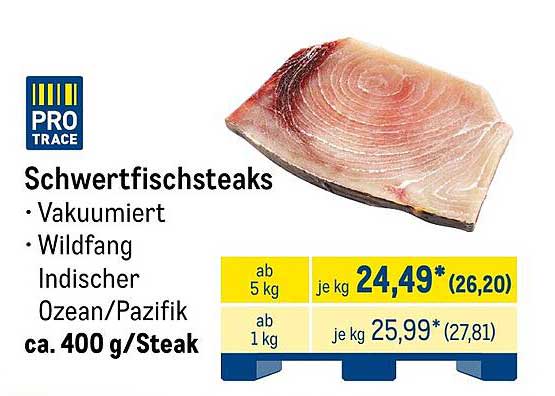 Schwertfischsteaks