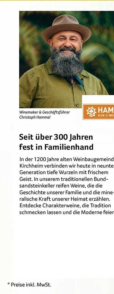 Seit über 300 Jahren fest in Familienhand