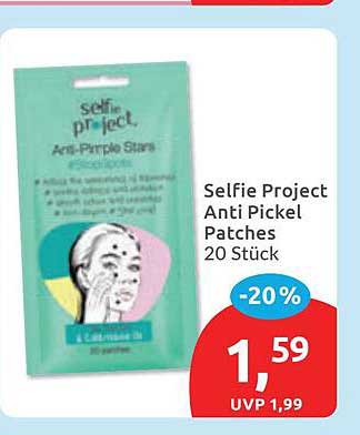 Selfie Project Anti Pickel Patches 20 Stück