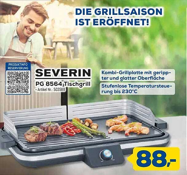 SEVERIN PG 8564 Tischgrill