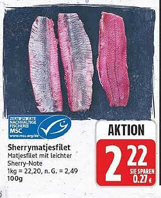 Sherrymatjesfilet