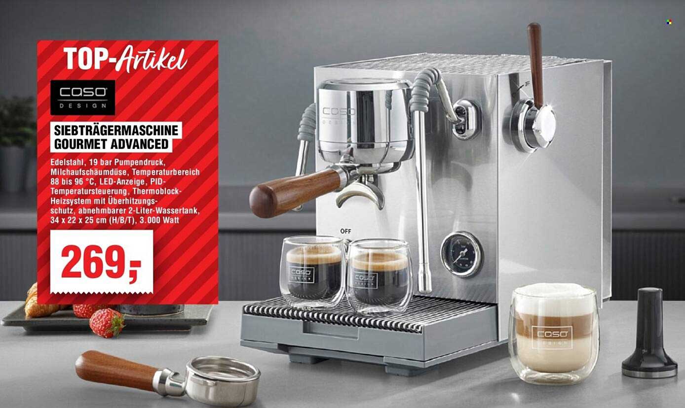 SIEBTRÄGERMASCHINE GOURMET ADVANCED