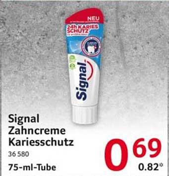 Signal Zahncreme Kariesschutz