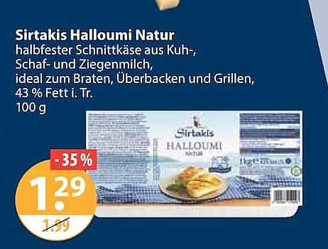 Sirtakis Halloumi Natur