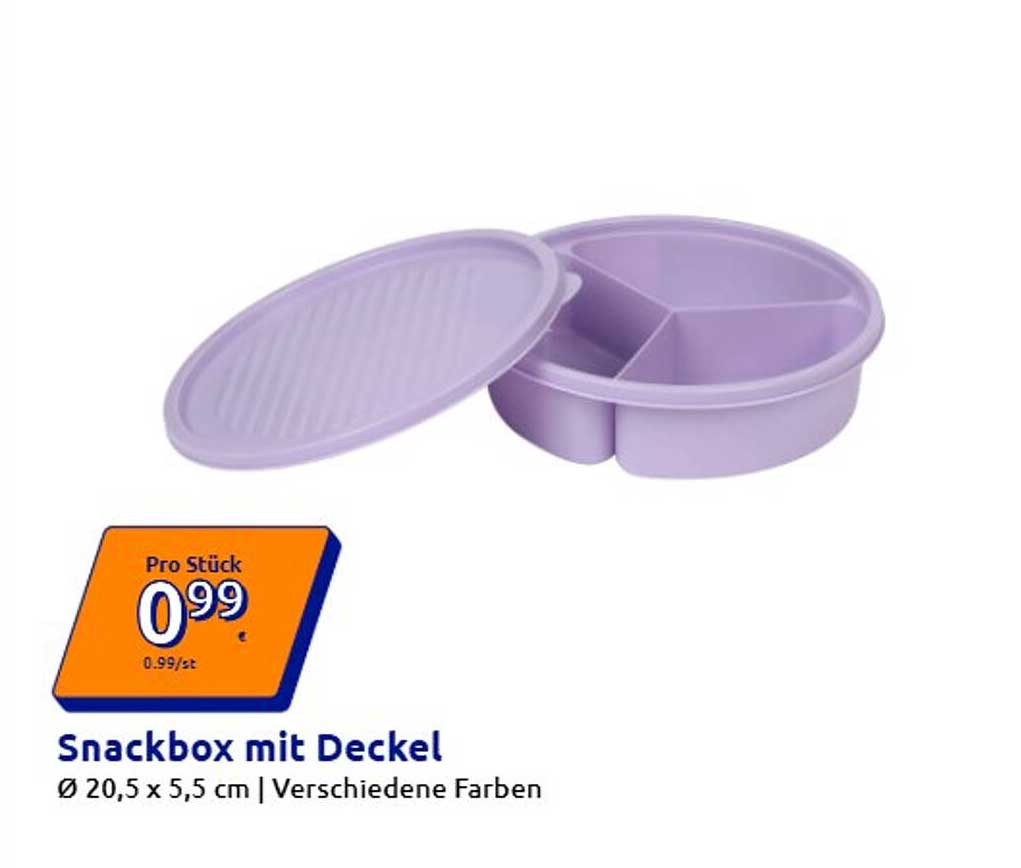 Snackbox mit Deckel