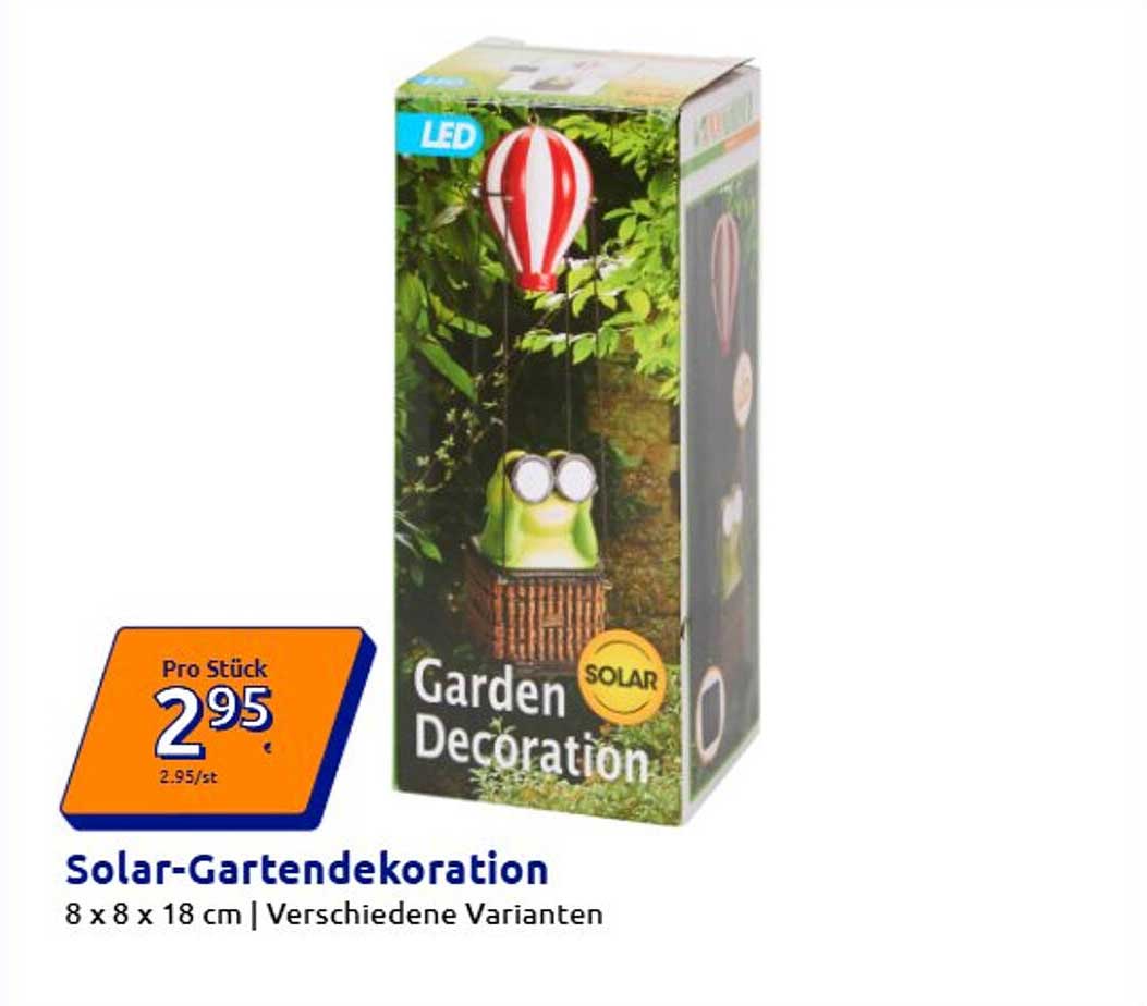 Solar-Gartendekoration