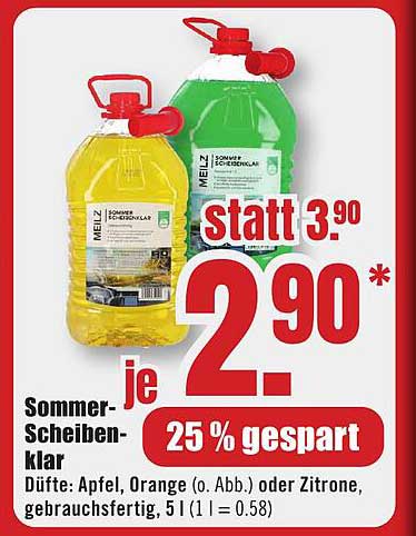 Sommer-Scheiben-klar