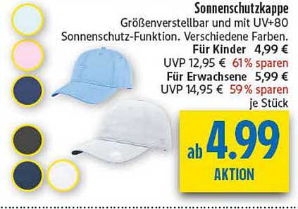 Sonnenschutzkappe