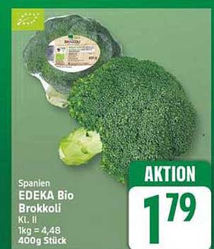 Spanien EDEKA Bio Brokkoli