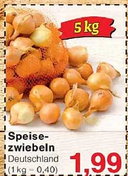 Speisezwiebeln Deutschland (1 kg - 0,40)