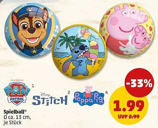 Spielball** Ø ca. 13 cm, je Stück