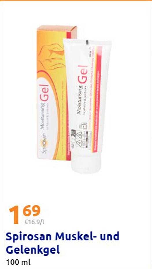 Spirosan Muskel- und Gelenkgel 100 ml