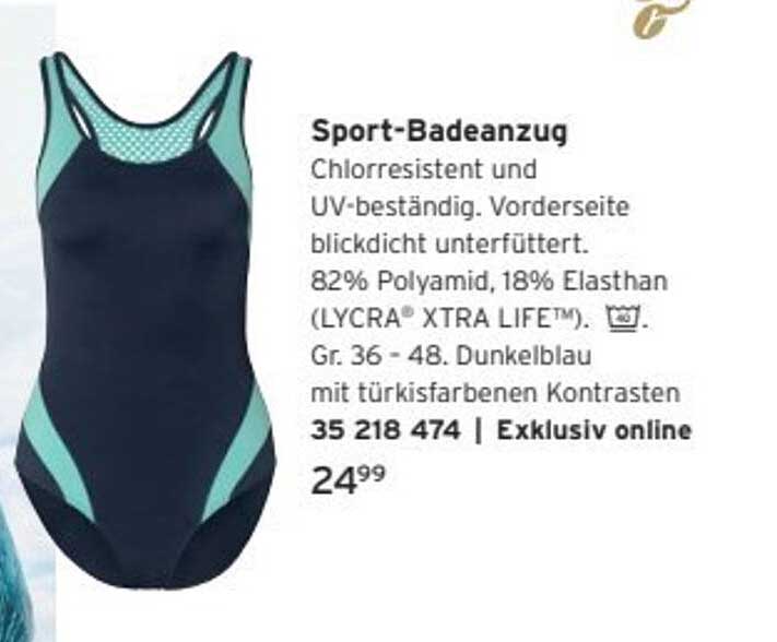Sport-Badeanzug