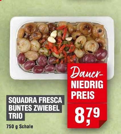 SQUADRA FRESCA BUNTES ZWIEBEL TRIO