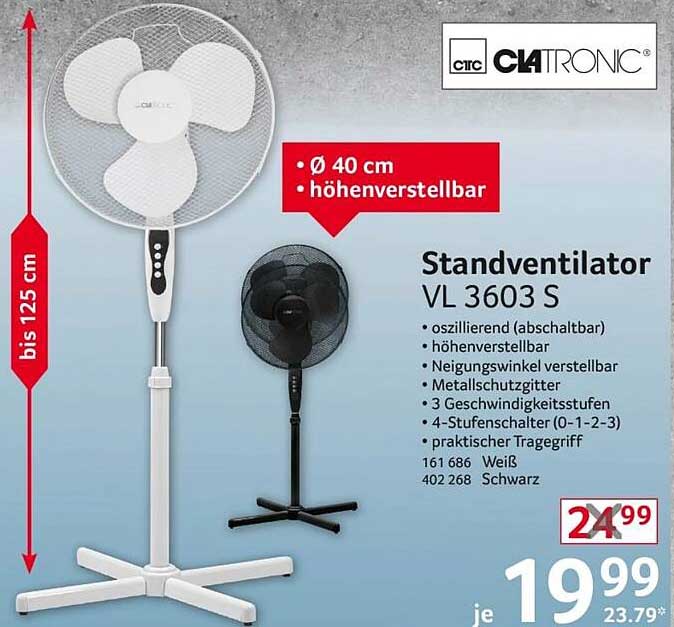 Standventilator VL 3603 S