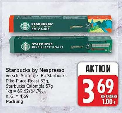 Starbucks by Nespresso